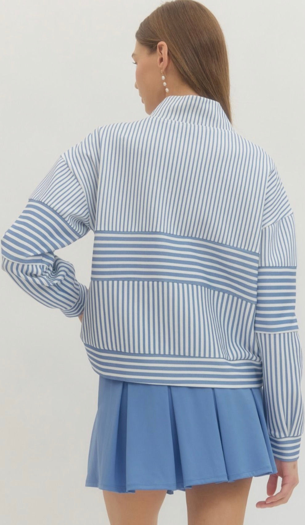 The Hampton Half Zip Top