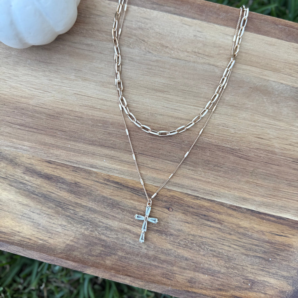 Faith Cross Necklace