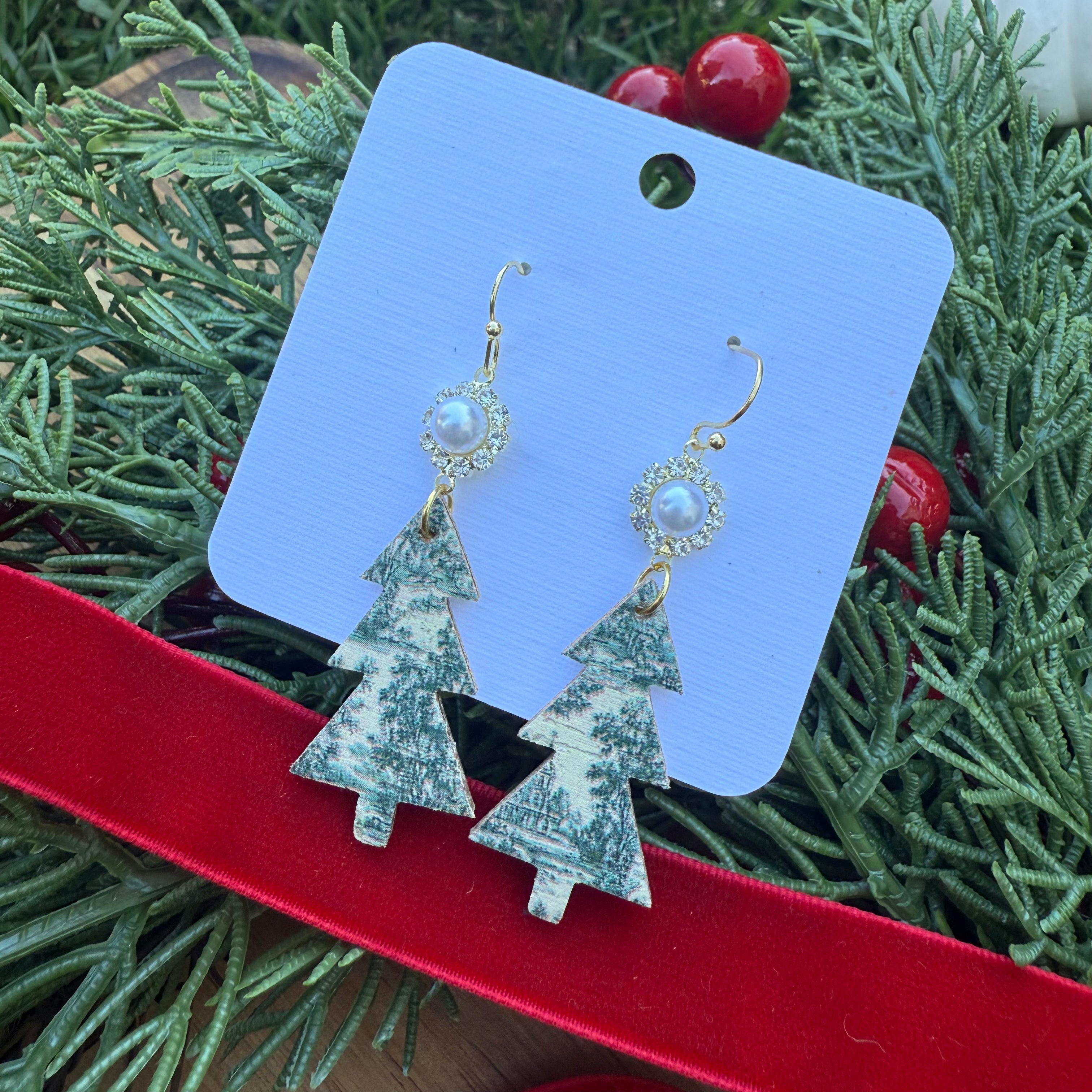 Christmas Tree Earrings