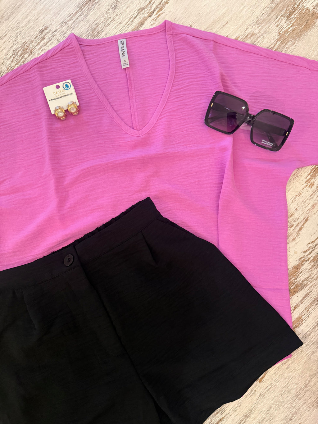 Pink Sunset Airflow Top