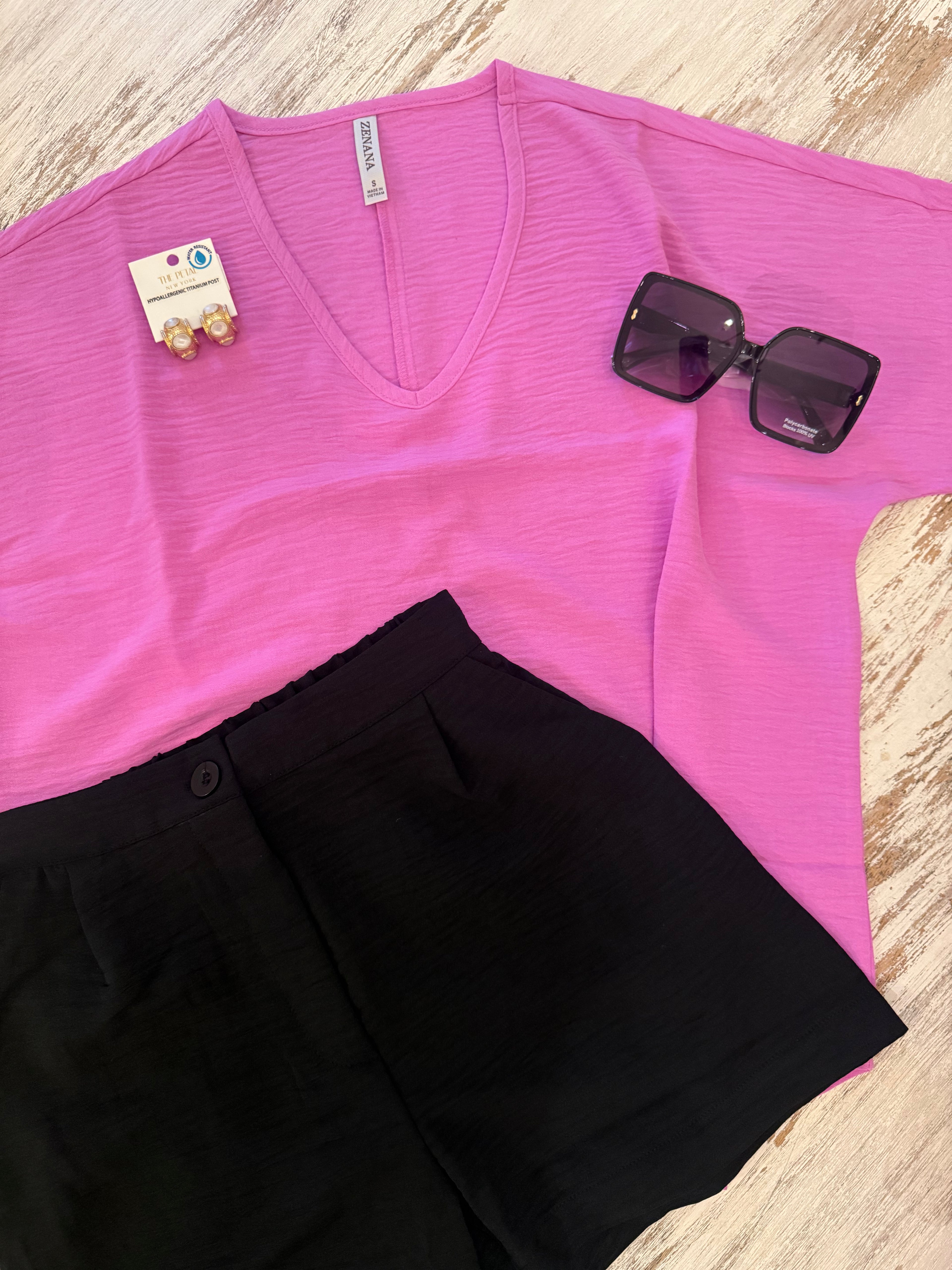 Pink Sunset Airflow Top