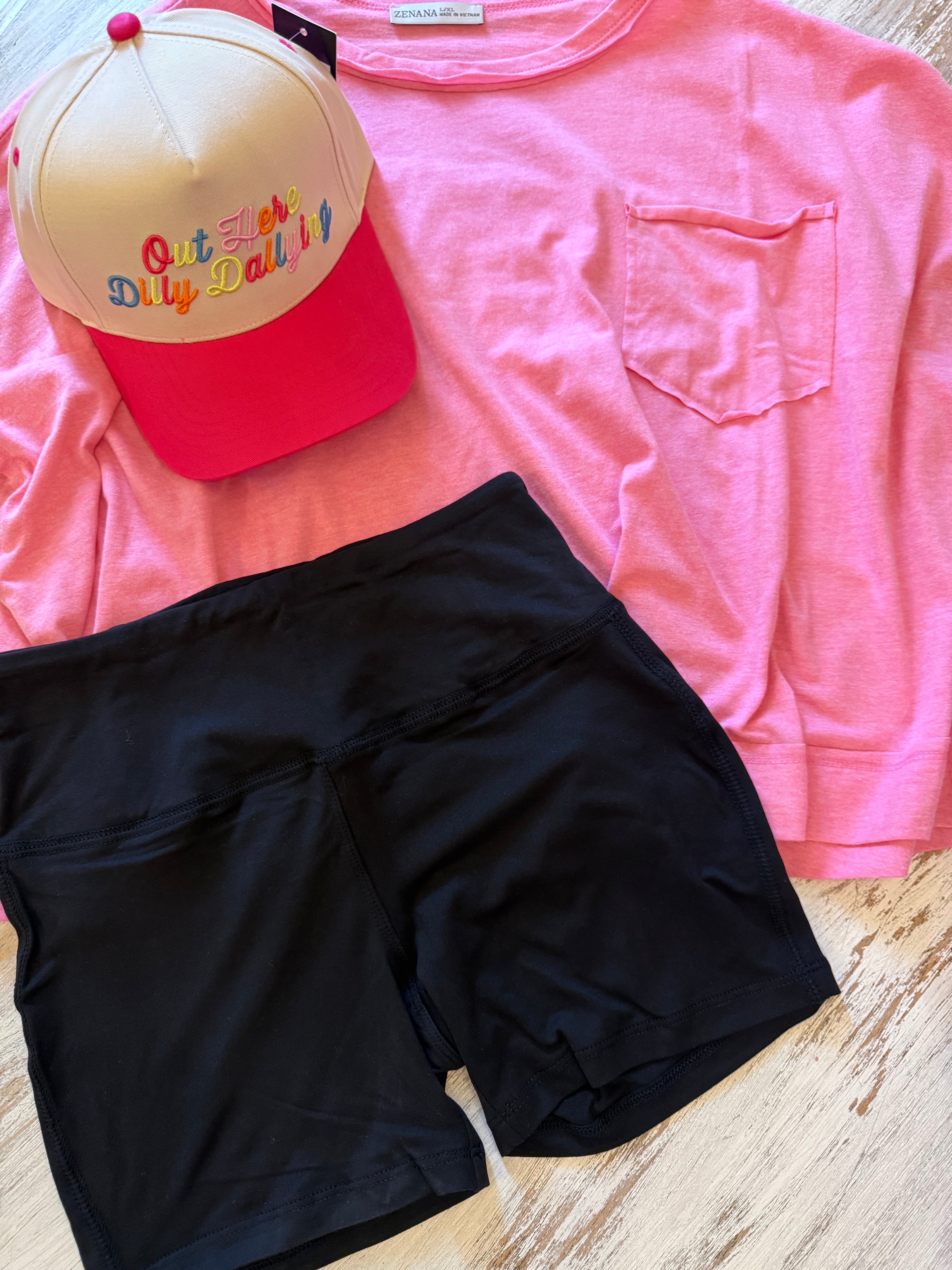 Black Biker Shorts