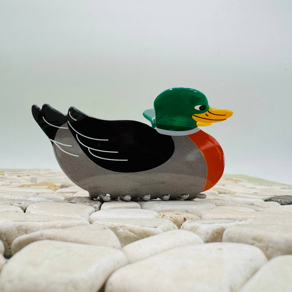 JUMBO MALLARD DUCK HAIR CLAW CLIPS  ETA 9/16