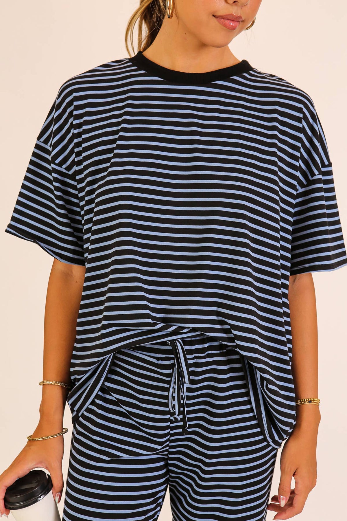 Striped Lounge Top & Pants Set ETA 10/7