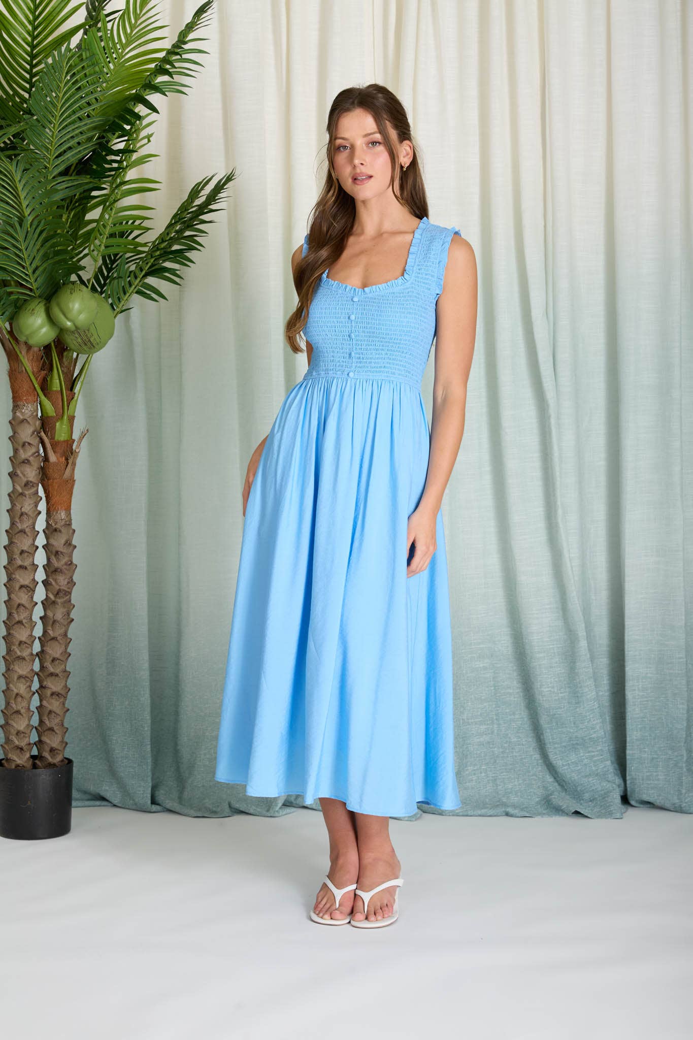 Blue Haven Midi Dress